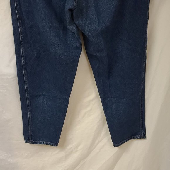 LA Blues Womens 18 Relaxed Fit Tapered High Waist MOM Denim Jeans 34x30 - Picture 7 of 8